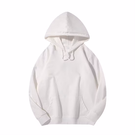 Felpa con cappuccio casual da uomo maschio con stampa grafica con coulisse e tasca a marsupio