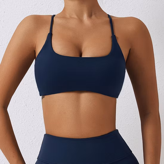 Reggiseno da allenamento Top da palestra antiurto ad asciugatura rapida Reggiseno sportivo da yoga per la schiena di bellezza